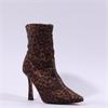 Una Healy I Get Around High Heel Boot - Leopard Glitter